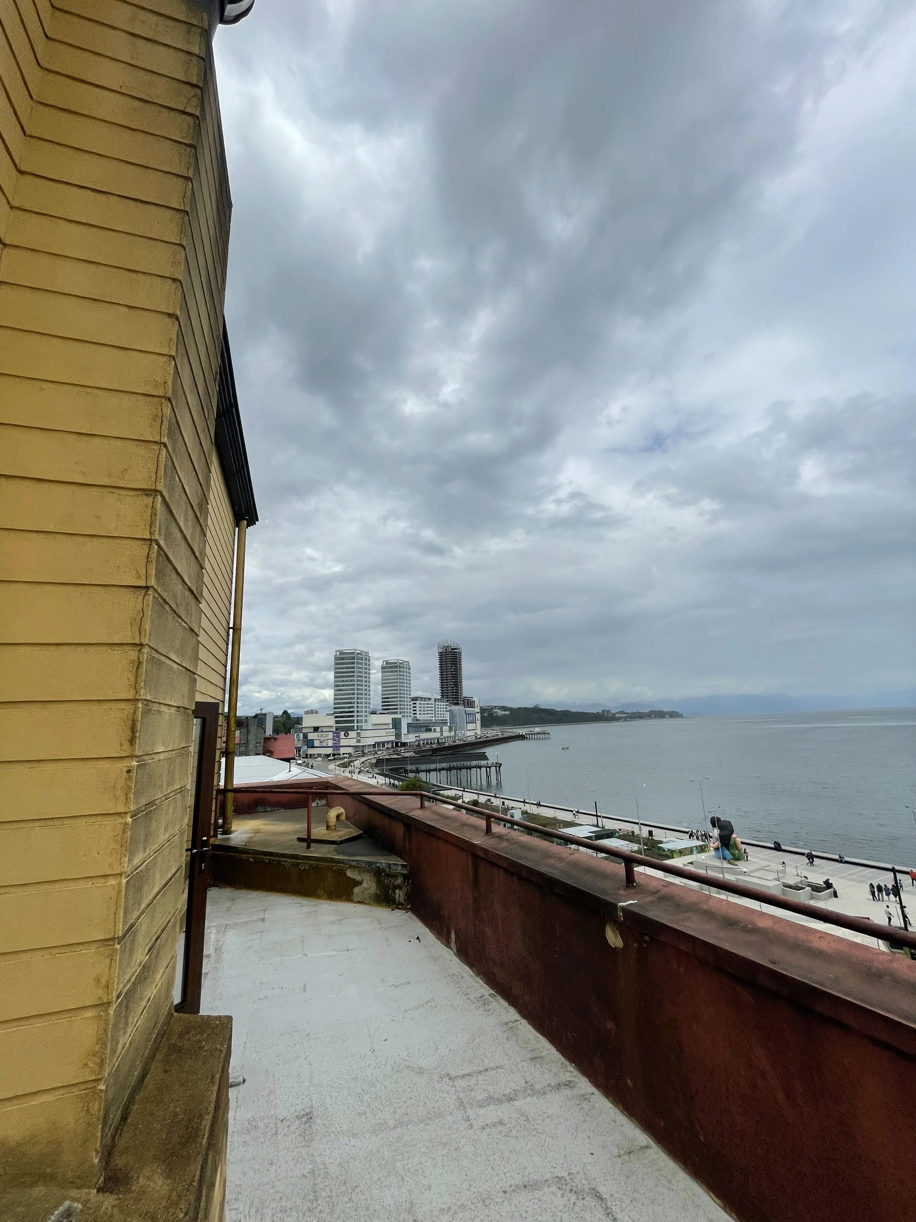Pasillo y areas comunes Apart Hotel Colón Puerto Montt